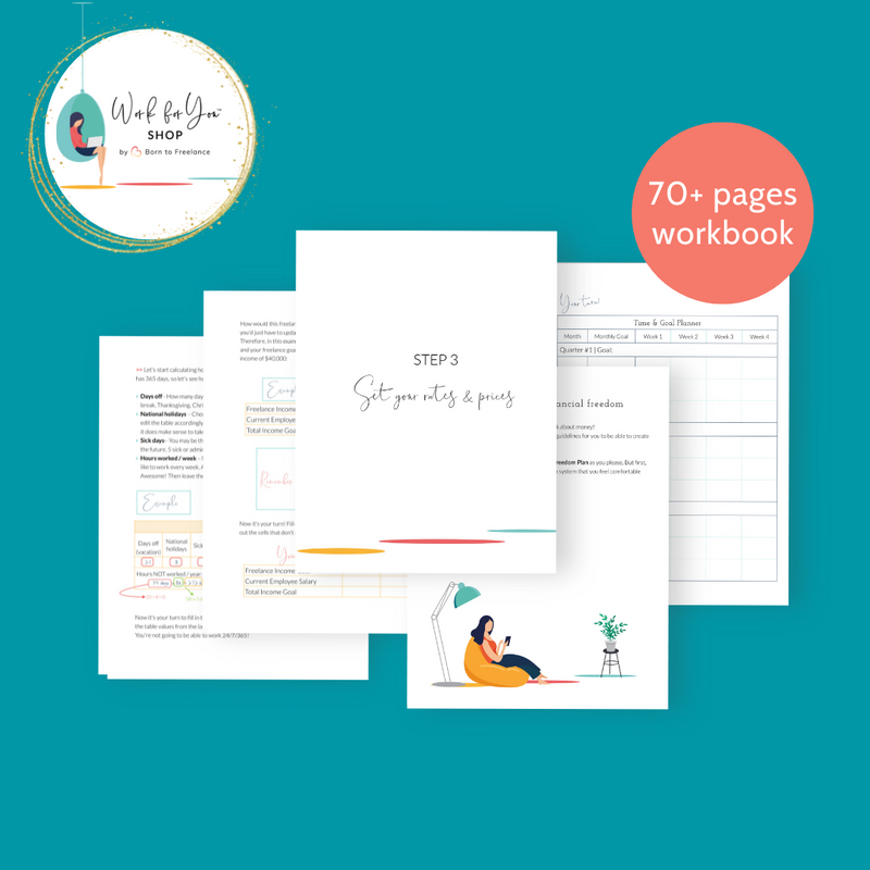 70 pages workbook 
