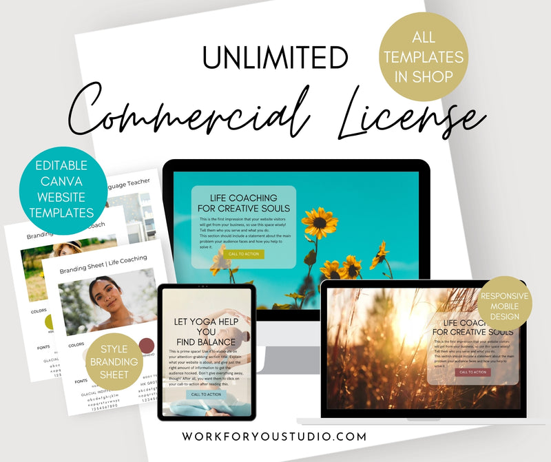 Master Resell Rights for ALL Website Templates