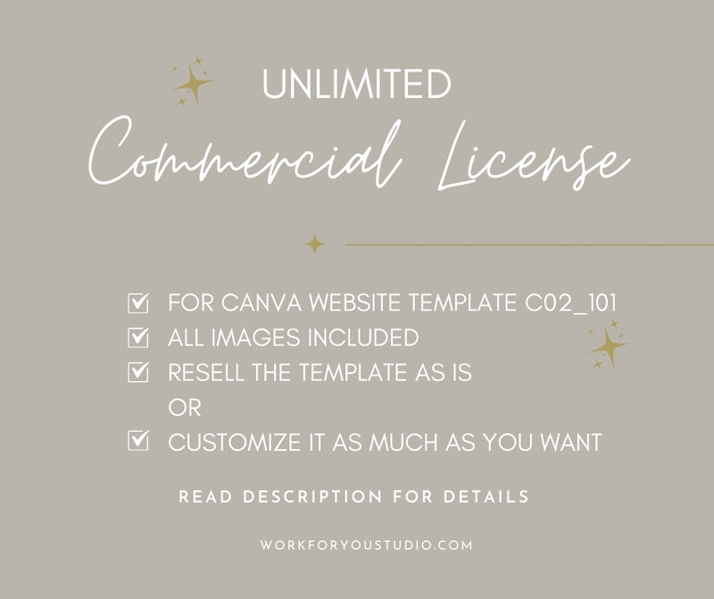 Canva Website Template for Yoga Instructors