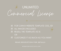 Canva Website Template for Yoga Instructors