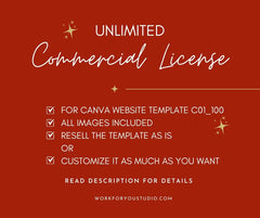 Canva Website Template for Business Coaches