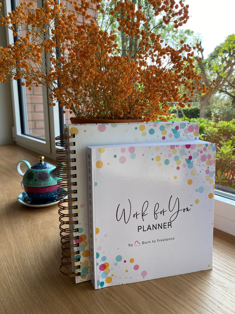 Work for You Planner softcover and hardcover editions